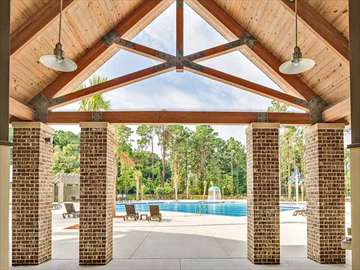 Beautiful Residents Club and pool area