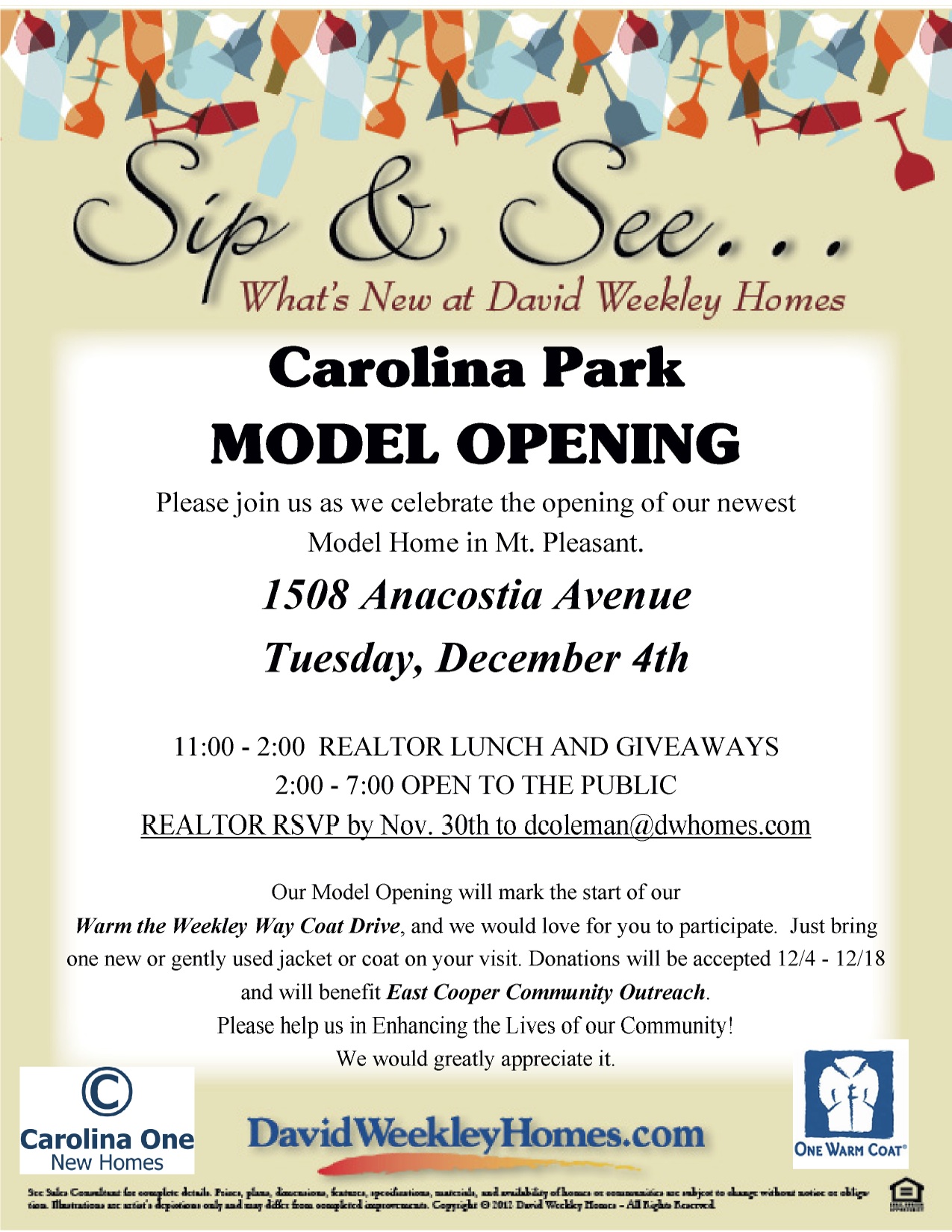 David Weekley Homes | Model opening