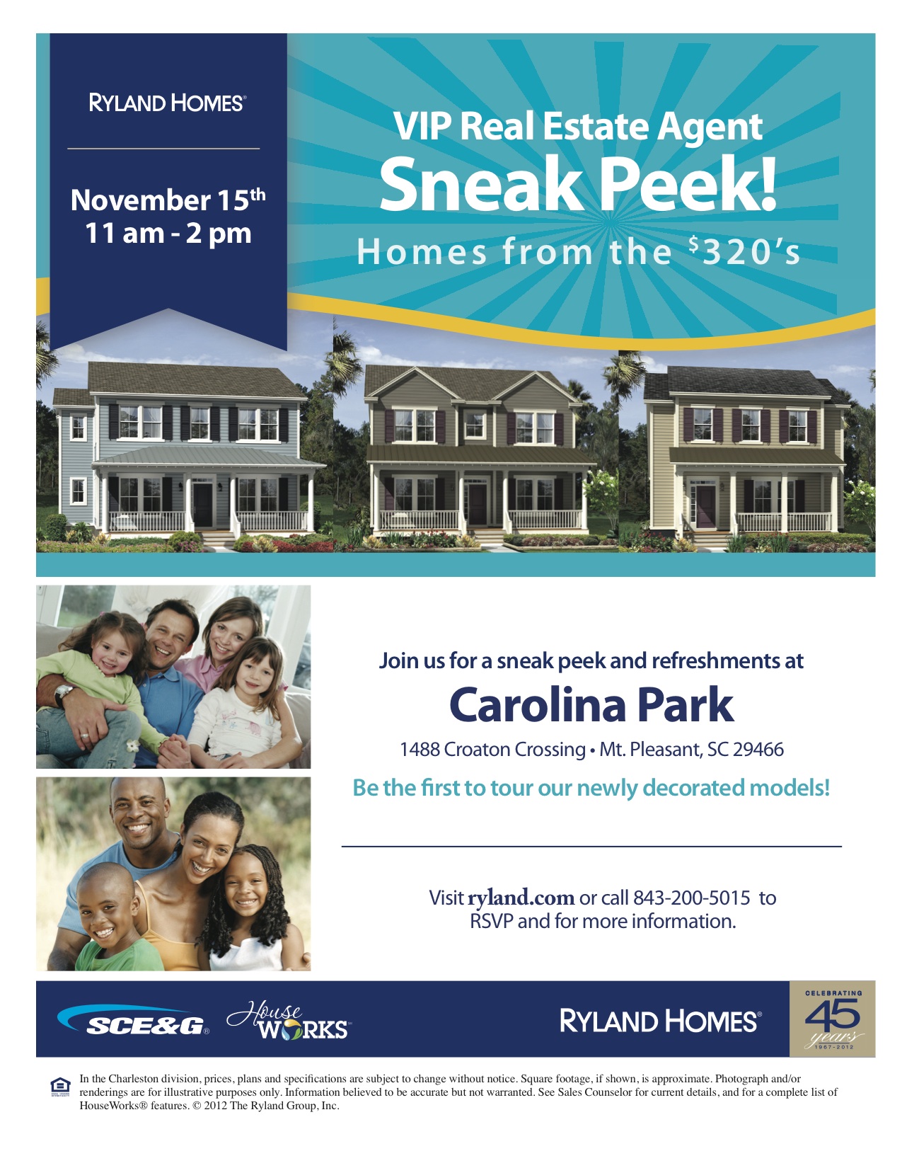 Ryland Homes | model opening and tour